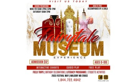 Admission for 1 or 2 or 4 at Fairytale Museum (Up to 39%)