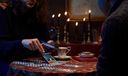 Tarot Card Reading and Optional Palm Reading at Psychic Advisor (Up to 80% Off)