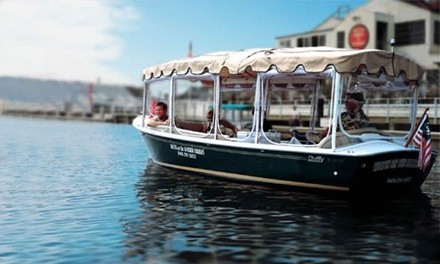 $99for a Two-Hour ChauffeuredCruise for Upto Six on Newport Harbor from Watts on the Harbor Cruises 