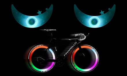 Bike Spoke Wheel LED Flashy Safety Lights (2-Pack)