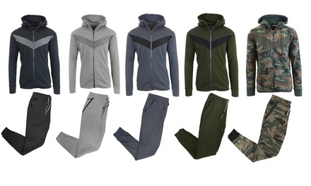 Men's Tech-Fleece Hoodie and Joggers Set