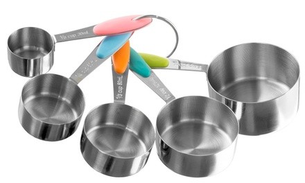 Classic Cuisine Stainless Steel Measuring Cups and Spoons