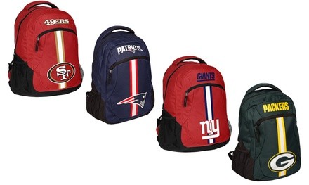 Forever Collectibles NFL Action Stripe Logo Backpack