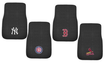 MLB Embroidered Car Mats (2-Piece)