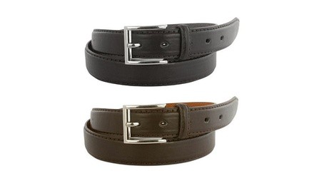 Men's Genuine Leather Belt (2-Pack)