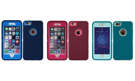 Rugged Shock-Proof Hybrid Full Cover Case For iPhone 6/6s/6 Plus/6s Plus