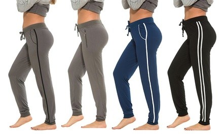 Coco Limon Women's Full-Length Joggers. Plus Sizes Available.