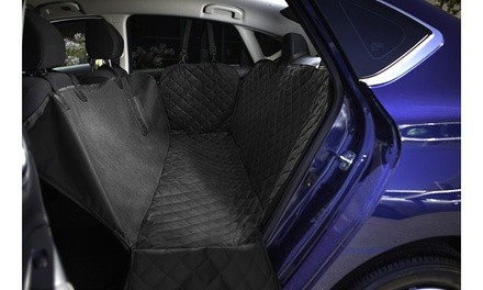 Pet Car Seat Cover Rear-Seat Hammock for Dogs