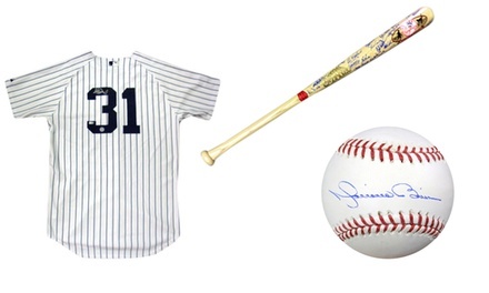 MLB New York Yankees Autographed Memorabilia