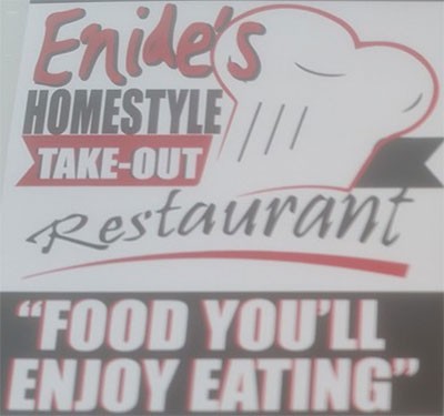 Enide's Homestyle take-out