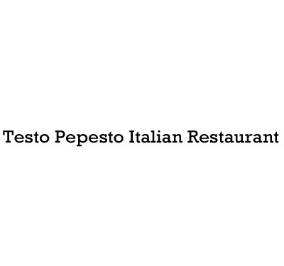 Testo Pepesto Italian Restaurant