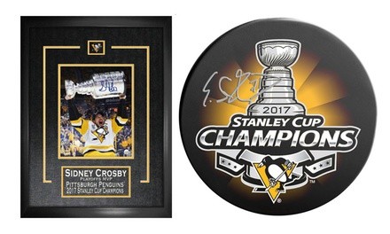 Pre-Order: NHL Pittsburgh Penguins Stanley Cup Champions Autographed Memorabilia 