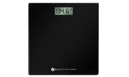 Bally Total Fitness Digital Bathroom Scale