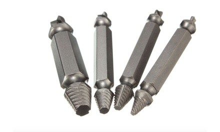 Double-Sided Damaged Screw Extractors Set (5-Piece)