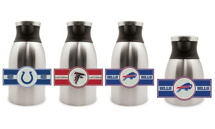 NFL Stainless Steel Coffee Pot (68 Fl. Oz. or 34 Fl. Oz.)