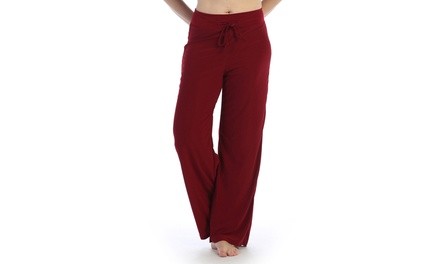 Women's Flare Drawstring Pants 