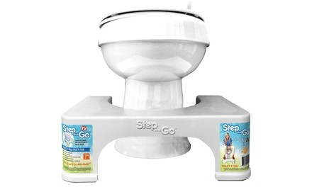 Step and Go Toilet Stools (1- or 2-Pack)