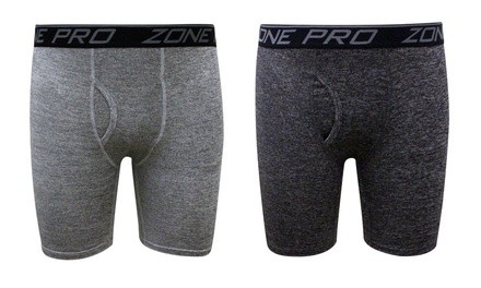 Zone Pro Athletic Men's Compression Shorts (2-Pack)