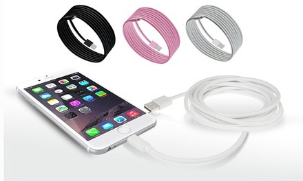 6-Foot Apple-Certified Lightning Cable for iPhone (1-, 2-, or 3-Pack)