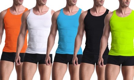 Men's Compression and Body-Support Undershirt