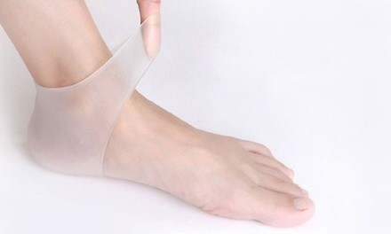 Silicone Heel and Ankle Sleeve (2- or 4-Pack)