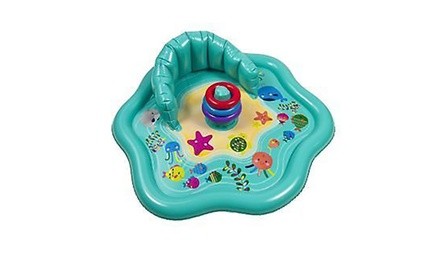 Baby Splash Mat with Stacking Rings