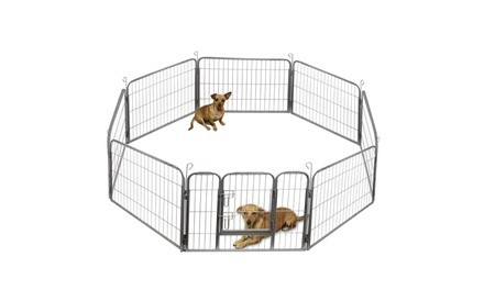 Heavy Duty Metal Tube Pet Playpen Kennel