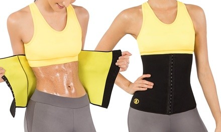 Women's Sauna Waist Cincher Corset Belt. Plus SIzes Available. 