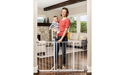 Regalo Easy-Open Walk-Through Safety Baby Gate