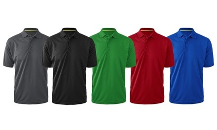 Zorrel Men's Technicore Classic Performance Polo with UPF Protection