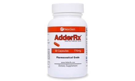 AdderRx ADHD Support and Cognitive Enhancer (30-Day Supply)