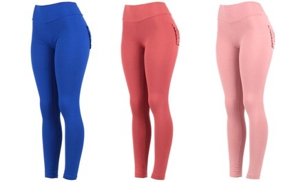 Women's Booty Shaping Leggings with Pockets
