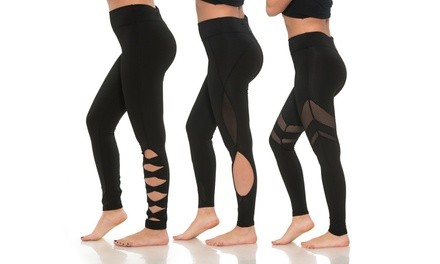 Women's High-Waisted Active Leggings. Plus Sizes Available