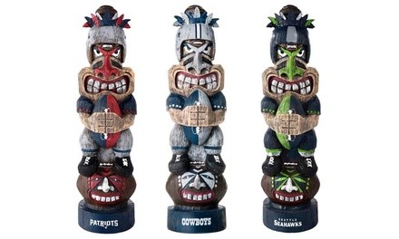 NFL Hand-Painted Polystone Tiki Totem