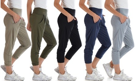 Lyss Loo Alley Oop Women's Jogger Pants. Plus Sizes Available.