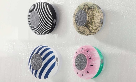 Liger Water-Resistant Bluetooth 3.0 Hands-Free Portable Shower Speaker