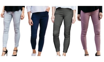 Women's Moto Jeggings