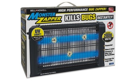 Bell+Howell Monster Bug Zapper, An Electric Indoor/Outdoor Pest Control – As Seen on TV