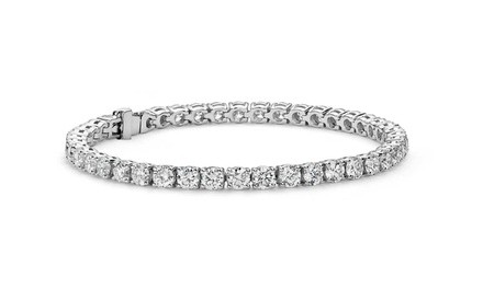  18 CTTW Swarovski Elements Tennis Bracelet   