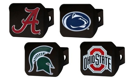 Fanmats NCAA Black Hitch Cover with Color Emblem