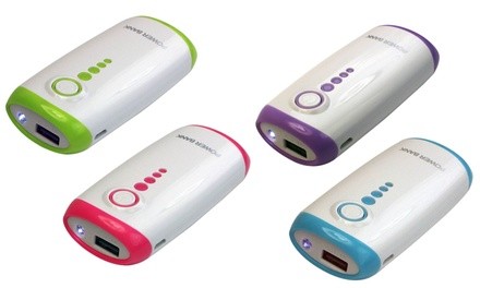 6,000mAh Power Bank with LED Light Indicator