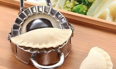 Hand-Sized Stainless Steel Dumpling and Ravioli Maker