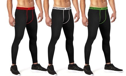 Men's Performance Support Compression Leggings