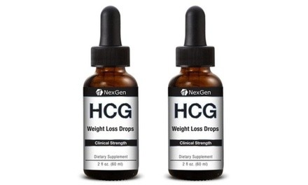 NexGen HCG Weight Loss Drops (2-Pack)