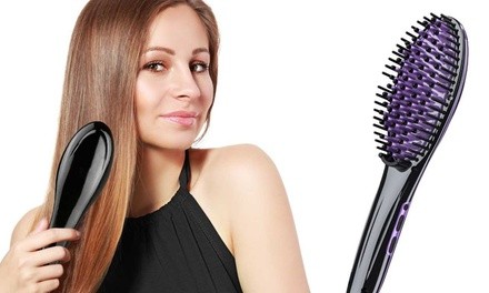 InstaMagic Ceramic Hair Straightening Brush