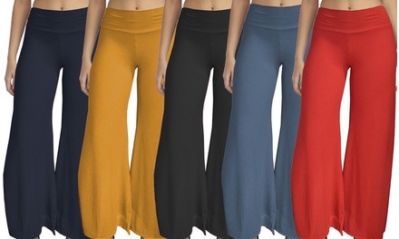 Women's Palazzo Pants. Plus Sizes Available. 