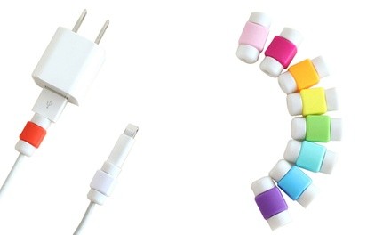 Waloo Lightning Cable Protectors (6-Pack)