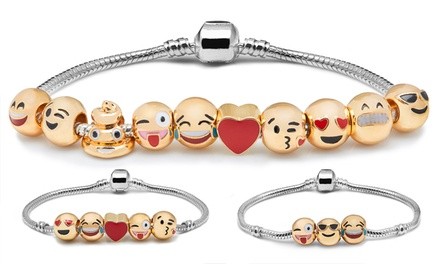 Emoji Charm Bracelet