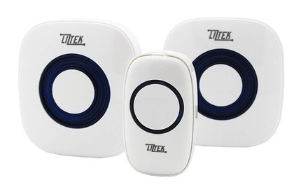 Liztek Wireless Doorbell Remote and Receiver Set