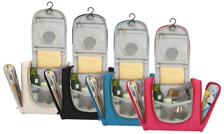 Waterproof Hanging Travel Makeup Toiletry Bag and Organizer 